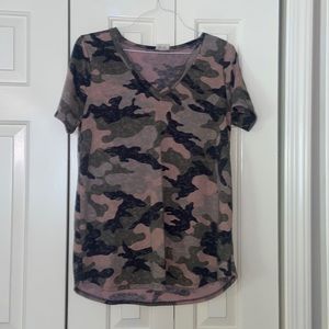 Pink Cameo Top